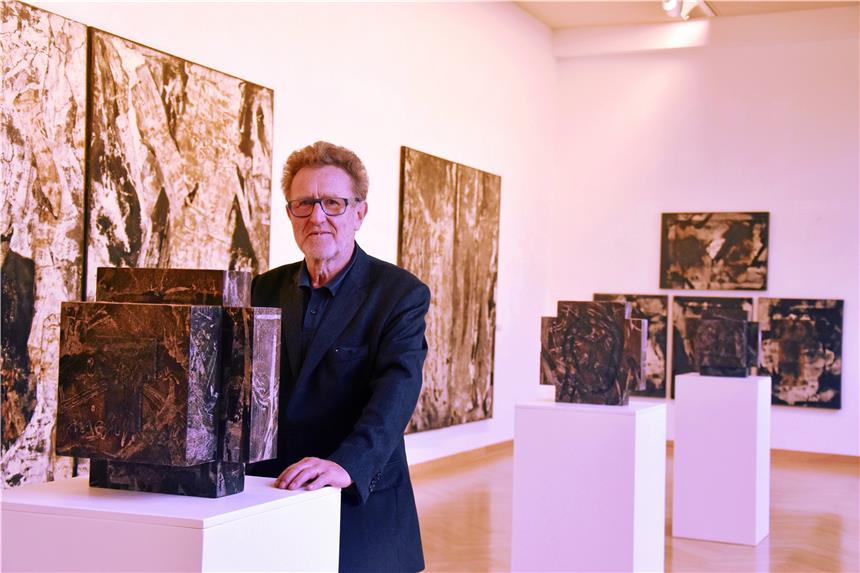 Eine Farbsuche in düsterer Umgebung Michael Morgner in seiner Ausstellung im Osthaus-Museum Hagen