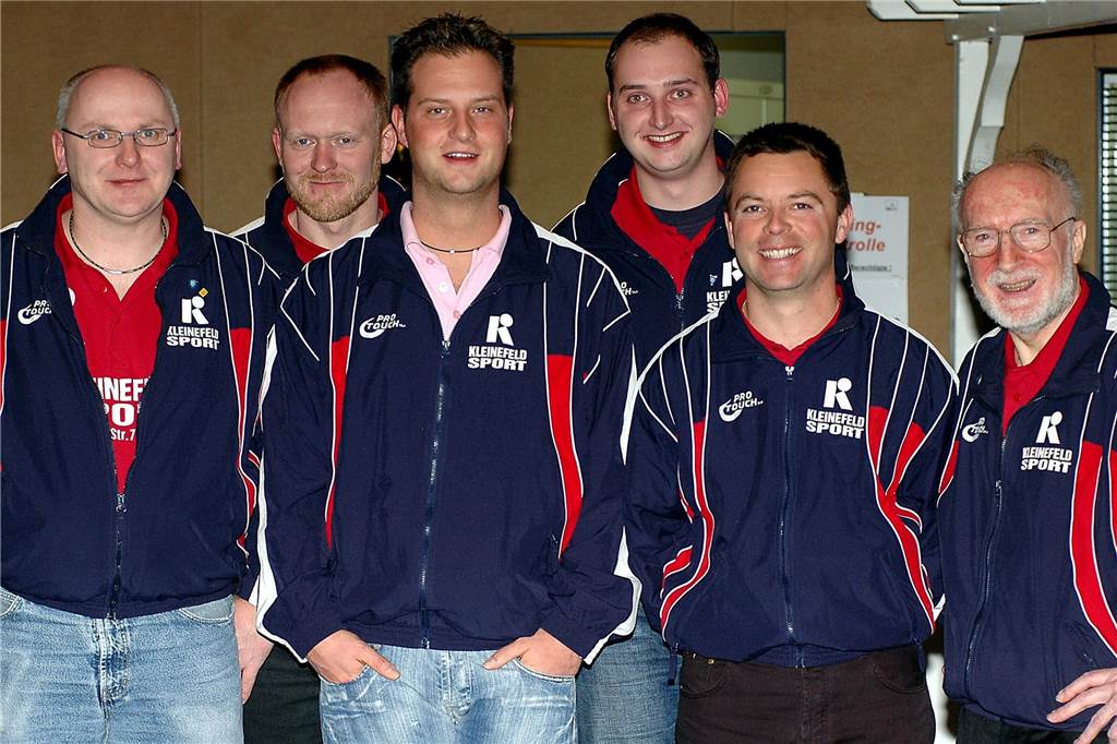 Michael Roters (l.) war immer gerne Teil der Halterner Schießmannschaft.