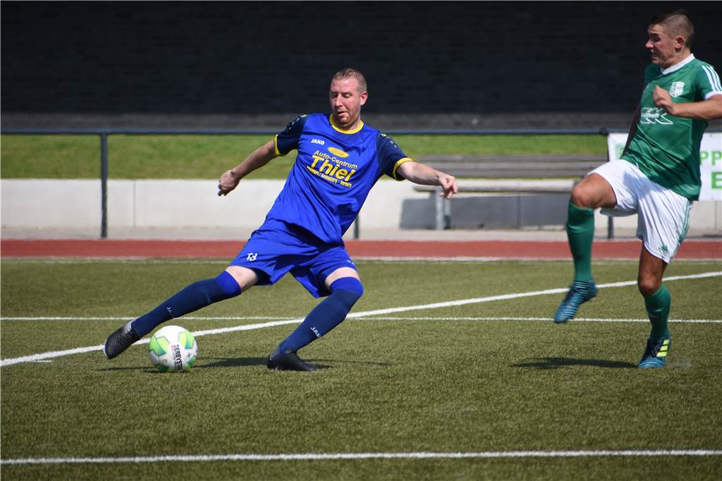 Flickenteppich Kreisliga: SG Selm und Herbern II sind eigentlich besser als ihre Platzierung Michael Schulte (l.) und der SV Herbern II würden von einer Quotientenregelung profitieren.