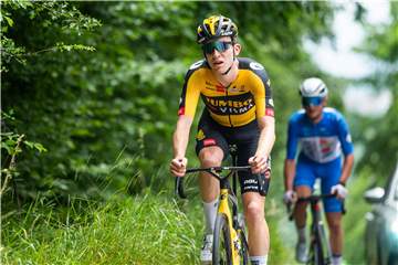 Michel Heßmann darf sich nun - nachdem er seinen Profivertrag frisch unterschrieben hat - Hoffnungen auf die Tour de France im kommenden Jahr machen.