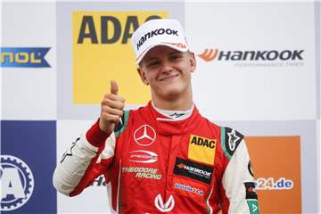 Mick Schumacher fährt in der Formel 3. Foto: James Gasperotti/ZUMA Wire