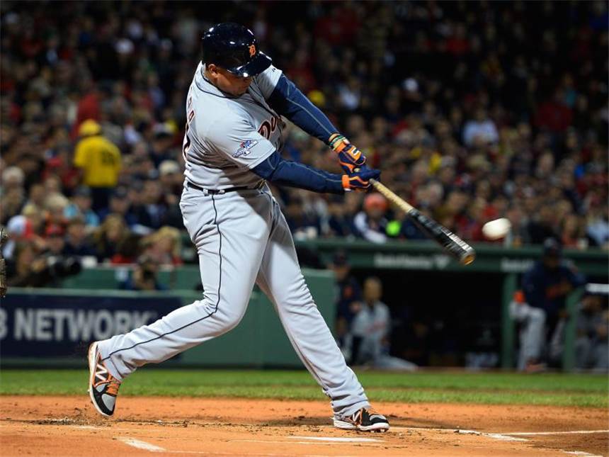 MLB: Cabreras neuer Vertrag 292 Millionen Dollar wert Miguel Cabrera von den Detroit Tigers hat einen Rekord-Vertrag unterschrieben. Foto: CJ Gunther