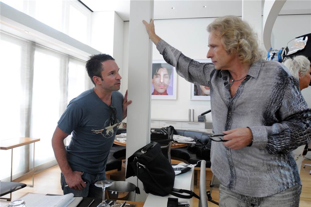 Ahauser Mike Powelz arbeitet mit Heidi Klum, Günther Jauch und Brad Pitt Mike Powelz hat Thomas Gottschalk 2008 in Los Angeles besucht.