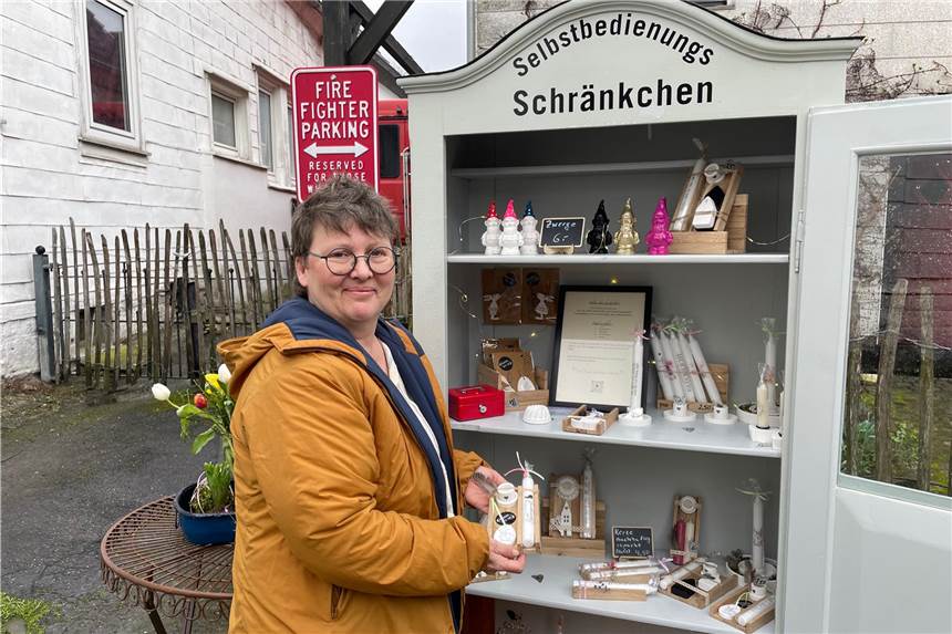 Schrankladen in Westhofen: Hier gibt es handgefertigte Dekoartikel