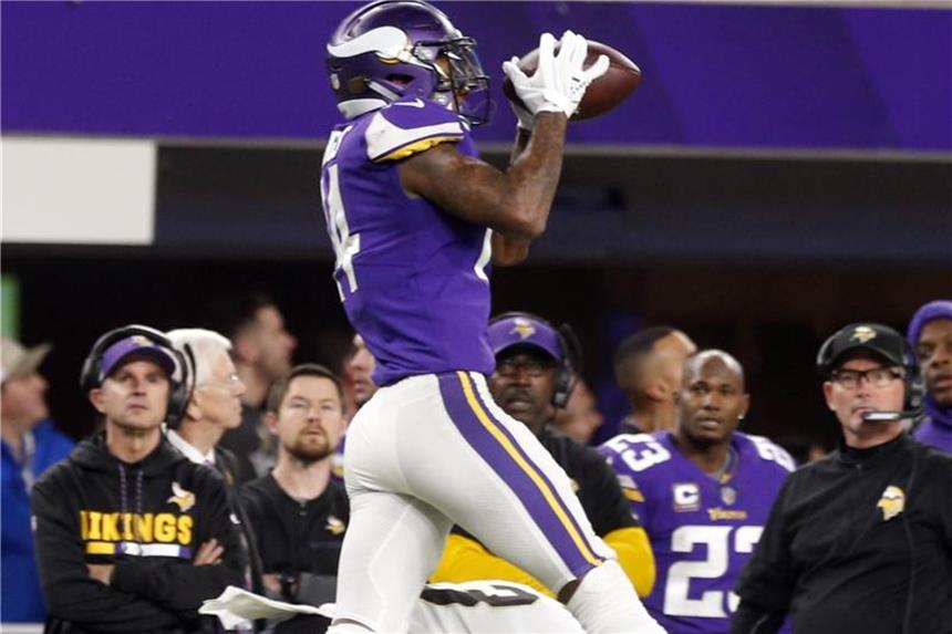 Last-Minute-Touchdown: Minnesota feiert NFL-Halbfinaleinzug Minnesotas Stefon Diggs machte den entscheidenden Touchdown. Foto: Jim Mone