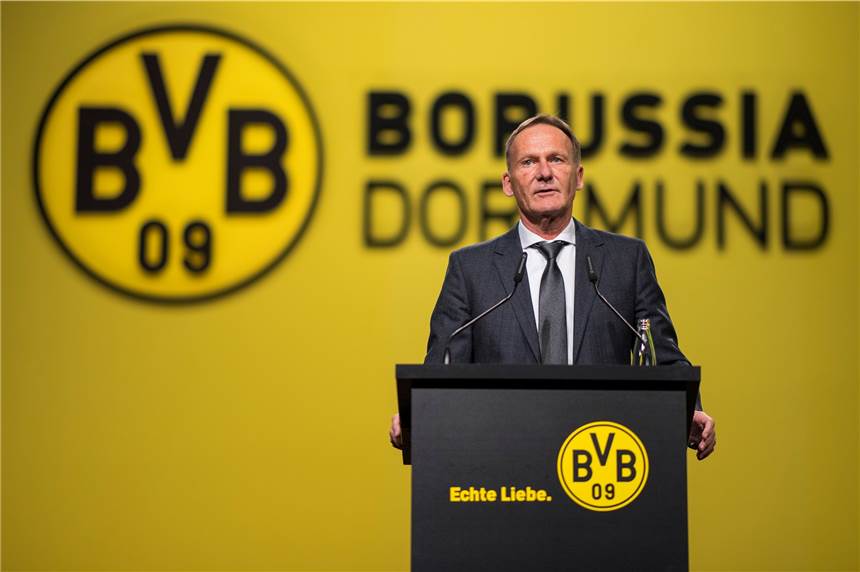 Fußball-Geldrangliste: Der BVB mischt bei den ganz Großen mit Mischt ganz oben mit: BVB-Boss Hans-Joachim Watzke.