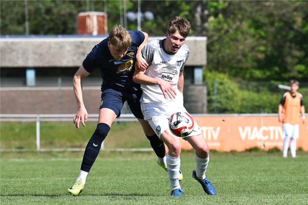 Mit 0:2 unterlag der TuS Haltern der TSG Dülmen im Landesliga-Derby und steht nun nur noch aufgrund des besseren Torverhältnisses nicht auf einem Abstiegsplatz.