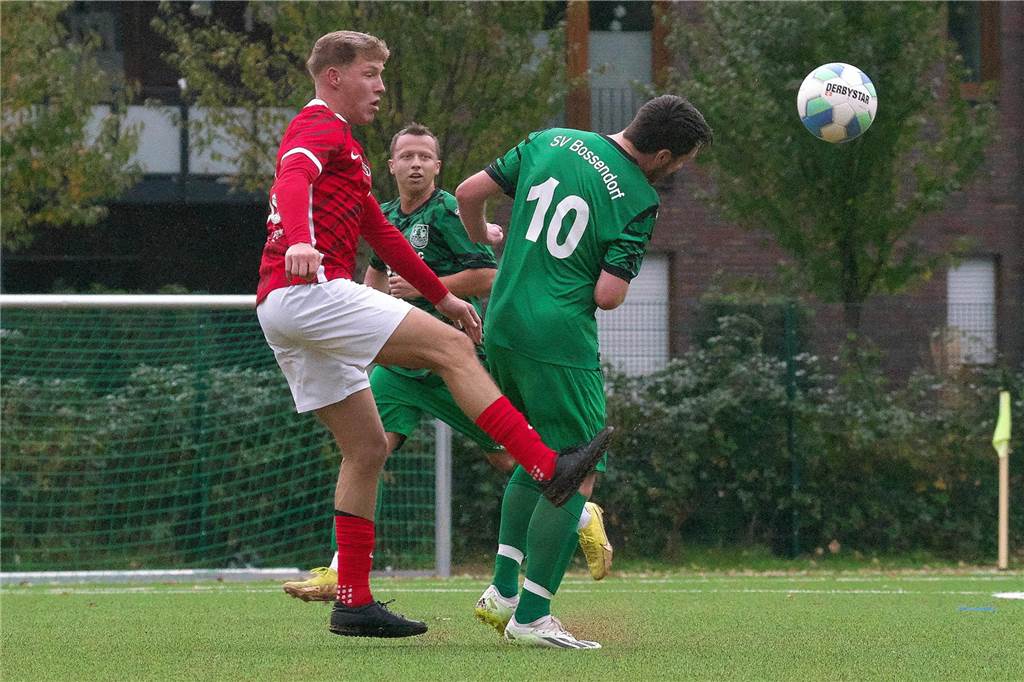 Mit 2:0 setzte sich B-Ligist SV Bossendorf gegen die SG Horneburg durch.