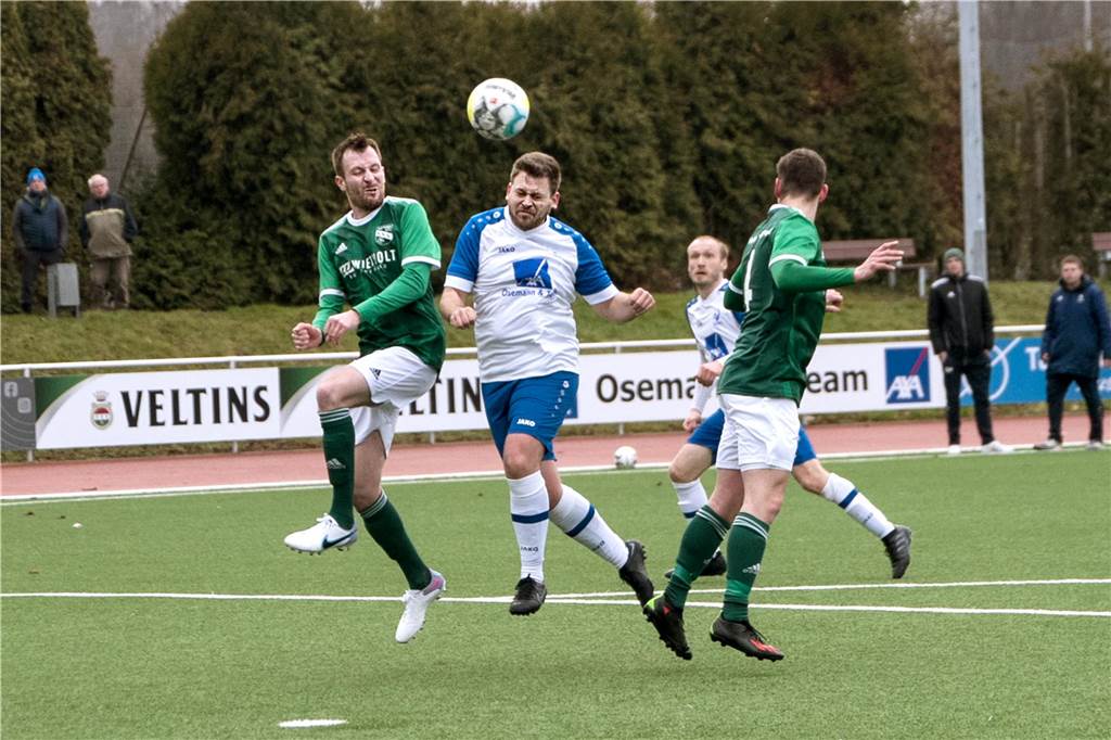 Mit 2:2 trennten sich der TuS Sythen und der TuS Velen in der Kreisliga A1.