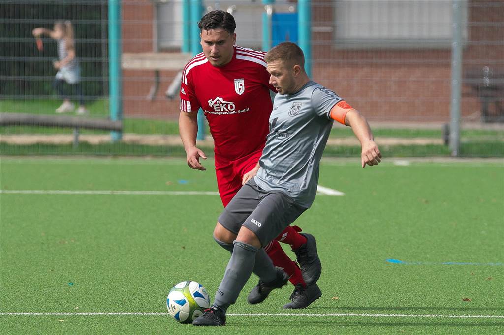 Mit 2:3 unterlag der SV Hullern dem neu gegründeten TSV Westerholt.