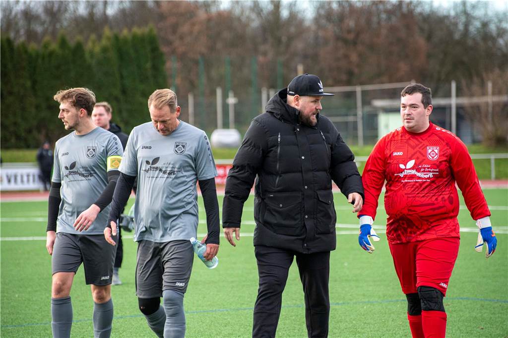 Mit 3:1 setzte sich der SV Hullern beim TuS Sythen II durch.