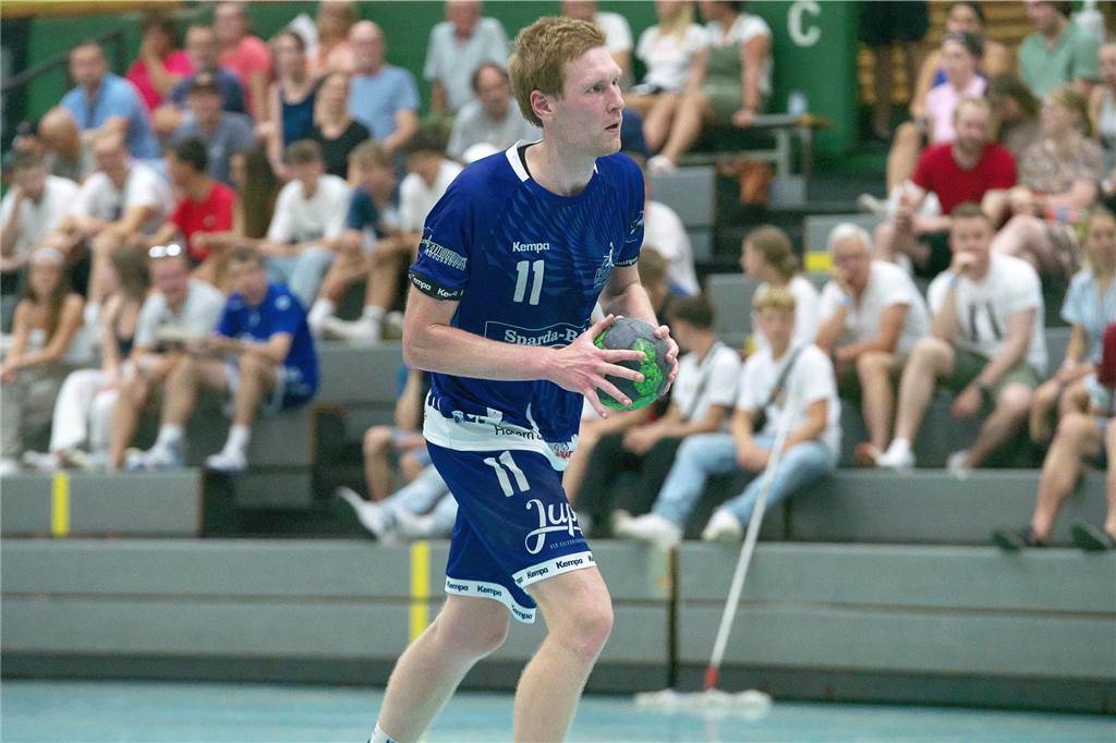 Mit 31:23 setzte sich der HSC Haltern-Sythen gegen den ASV Senden durch und feierte damit den ersten Sieg der Verbandsliga-Saison.