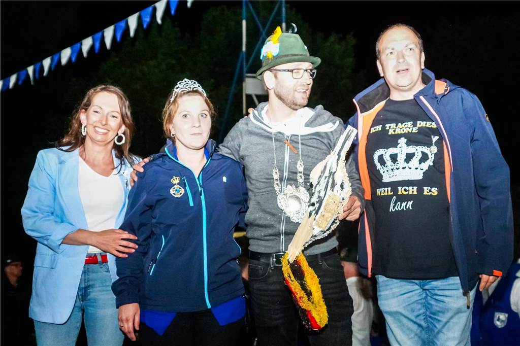 Mit Alexander Bonhoff und Lisa Eichholz hat St. Liudger ein neues Königspaar.