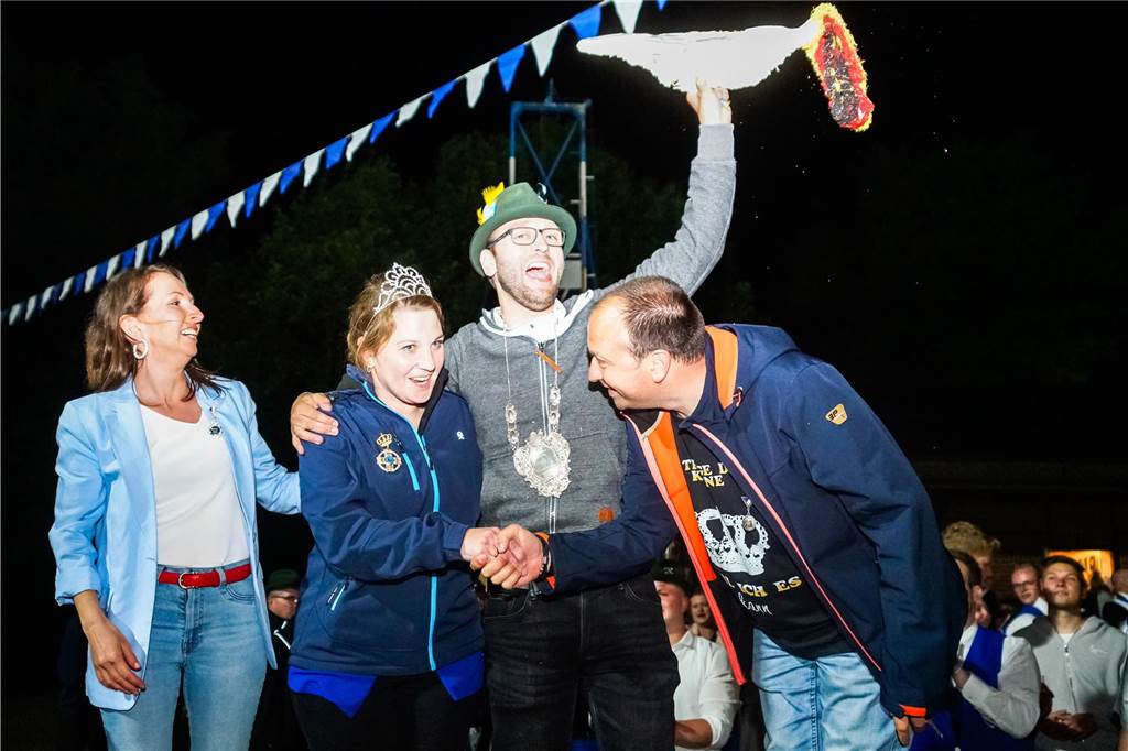Mit Alexander Bonhoff und Lisa Eichholz hat St. Liudger ein neues Königspaar.