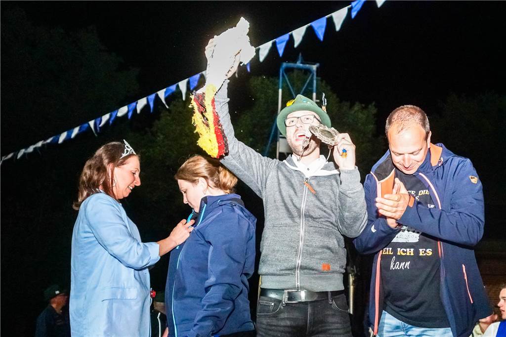 Mit Alexander Bonhoff und Lisa Eichholz hat St. Liudger ein neues Königspaar.