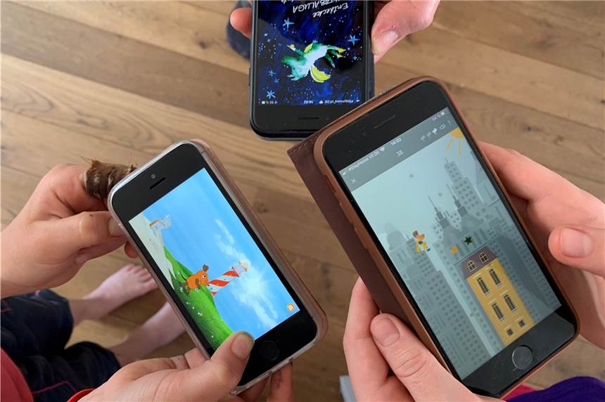 Mitten im Corona-Chaos: Überforderung im Lockdown Mit Apps und Online-Angeboten lässt sich die Zeit zuhause überbrücken und das Lernen ergänzen.