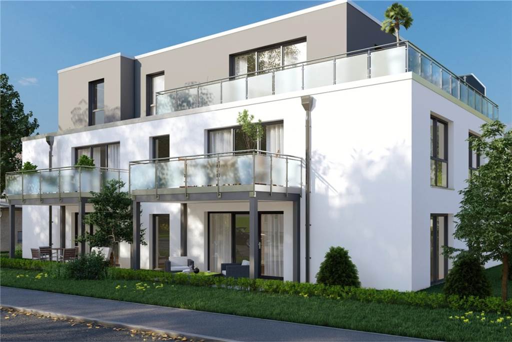 Bis zu 4000 Euro pro Quadratmeter: Das sind Hertens teuerste Wohnungen Visualisierung des Bauprojekts an der Johannesstraße.
