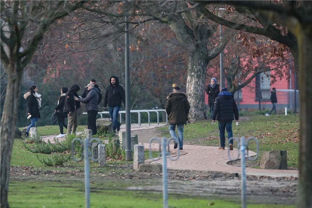 Mit Corona kamen wieder mehr Drogen in den Keuning-Park- so wie in dieser Aufnahme aus dem Dezember 2019.