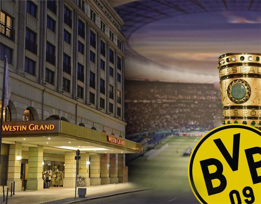 Als VIP-Fan am 30. Mai zum Pokalfinale nach Berlin Mit dem Opel-Leihwagen nach Berlin, VIP-Gast im Olympiastadion, auf der Gästeliste für die BVB-Party nach dem Abpfiff und eine Übernachtung im Westin Grand Hotel – dieses exklusive Paket kann ein Fan gewinnen.