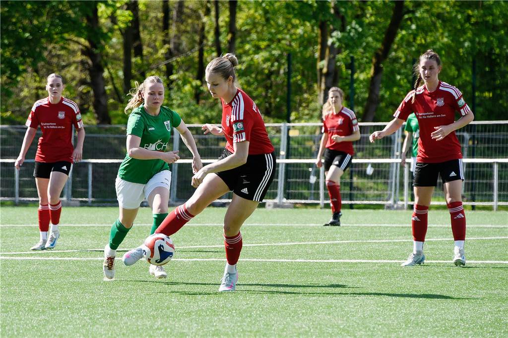 Mit der allerletzten Aktion kassierten die Westfalenliga-Frauen von Concordia Flaesheim gegen die DJK GW Amelsbüren noch das 1:2, nachdem sie zuvor schon lange Zeit in Unterzahl hatten spielen müssen.
