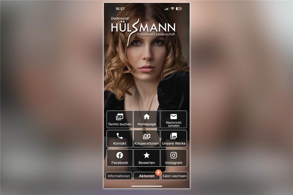 Mit der App kann der Kunde individuell mit der Filiale seines Vertrauens kommunizieren.