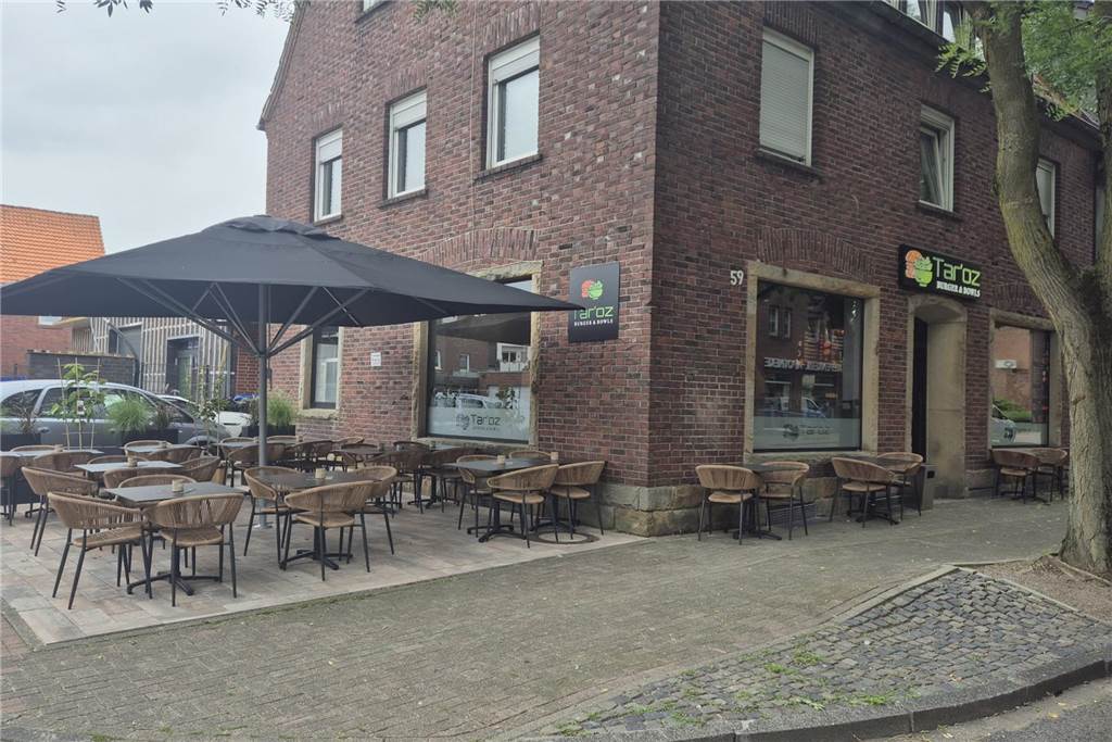 Außenterrasse an der Dufkampstraße