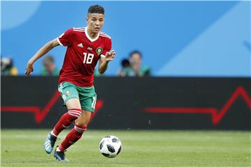 Mit der marokkanischen Nationalmannschaft schied Amine Harit bei der WM nach der Vorrunde aus.