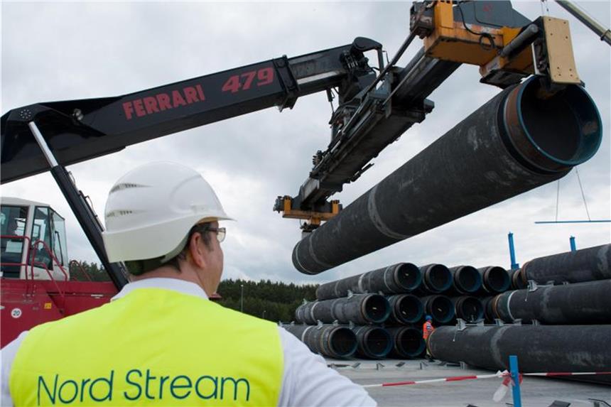 Grünes Licht für Nord Stream 2 in deutschen Küstengewässern Mit der Ostseepipeline Nord Stream 2 soll zusätzliches Gas von Russland direkt nach Deutschland transportiert werden. Foto: Stefan Sauer