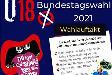 Mit diesem Plakat werben die drei Organisationen für die Wahlaktion für Kinder und Jugendliche.