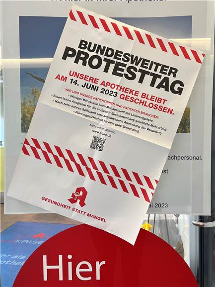 Plakat zum bundesweiten Streik.