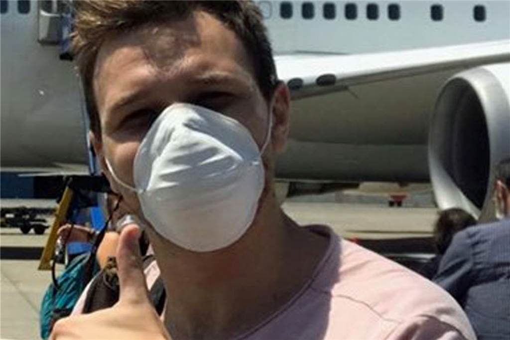 Ahauser Kicker Josse Gerick musste Peru wegen Corona verlassen Mit einem Flug der Bundesregierung kam Josse Gerick zurück nach Deutschland.