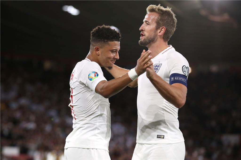 Diese BVB-Profis sind international im Einsatz Mit England auf dem Weg zur Europameisterschaft: Jadon Sancho (l.).