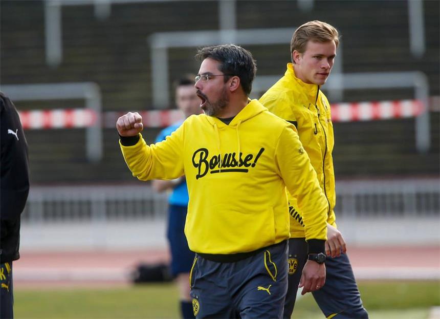 Trainer David Wagner über die Zukunft der U23 Mit frischer Zuversicht in die nächste Saison: BVB II-Trainer David Wagner.