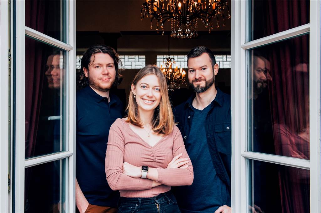 App kennt die Geschmacksvorlieben und fungiert als Einkaufszettel Mit Hauke Jaeger (l.) haben sich Vanessa Westphal und Julius Kuschke noch einen Programmierer in ihr junges Unternehmen geholt.