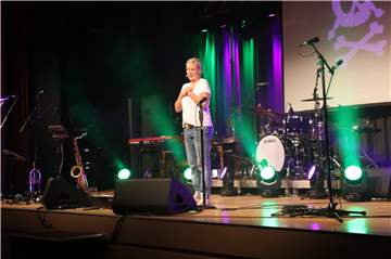 Mit ihrer Band ist Mirja Boes in der Stadthalle in Olfen aufgetreten.