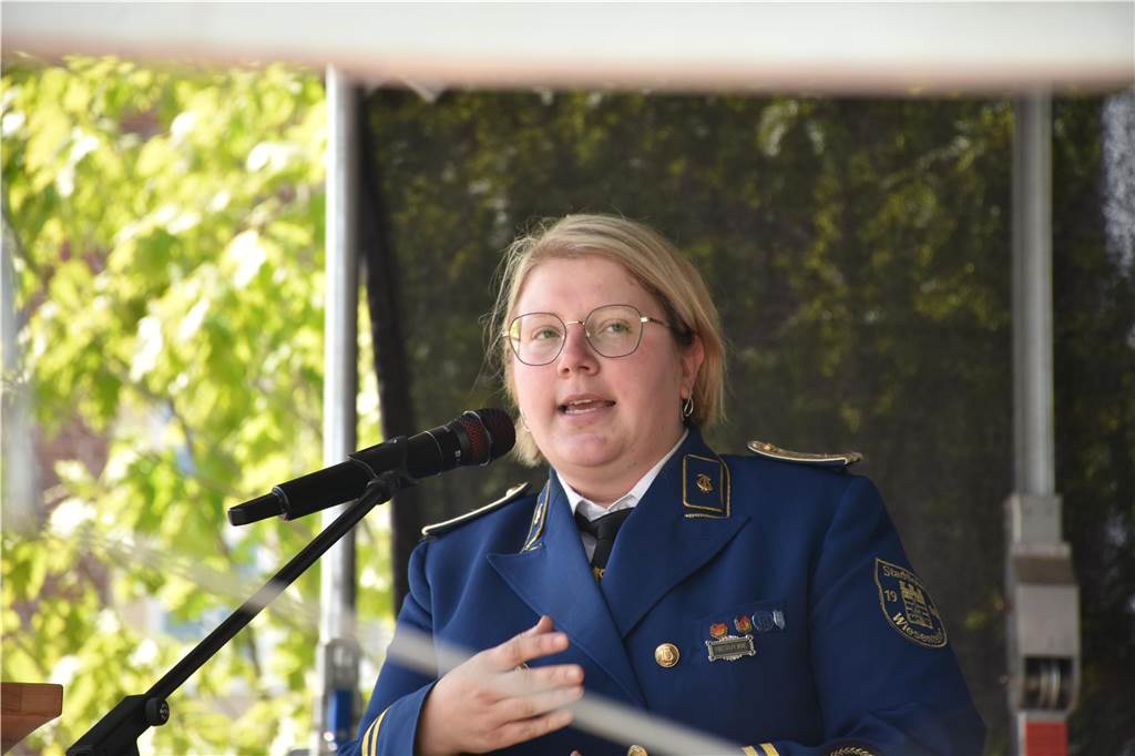 Mit rund 1300 Musikerinnen und Musikern und über 30 Gruppen hat die Musikkapelle Wiesentaler am Samstag ihr 125-jähriges Bestehen gefeiert. Einer der Höhepunkte war das gemeinsame Spiel auf dem neuen Mühlenplatz.