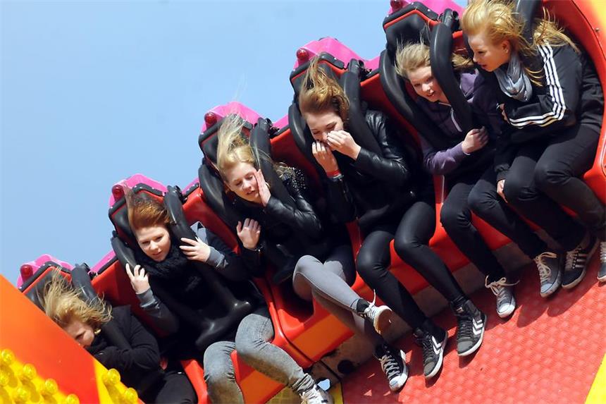 So wird das Kirmes-Wochenende in der Altstadt Mit spektakulären Fahrgeschäften lockt die Kirmes wieder in die Castroper Altstadt.