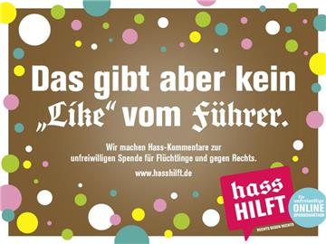 Mit Sprüchen wie diesem werben die Initiatoren für ihre Aktion.