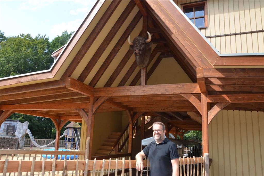 Ketteler Hof: Imposante Wasserlandschaft ist eine spannende Baustelle Christian Wessels am neuen Western-Bahnhof im Ketteler Hof