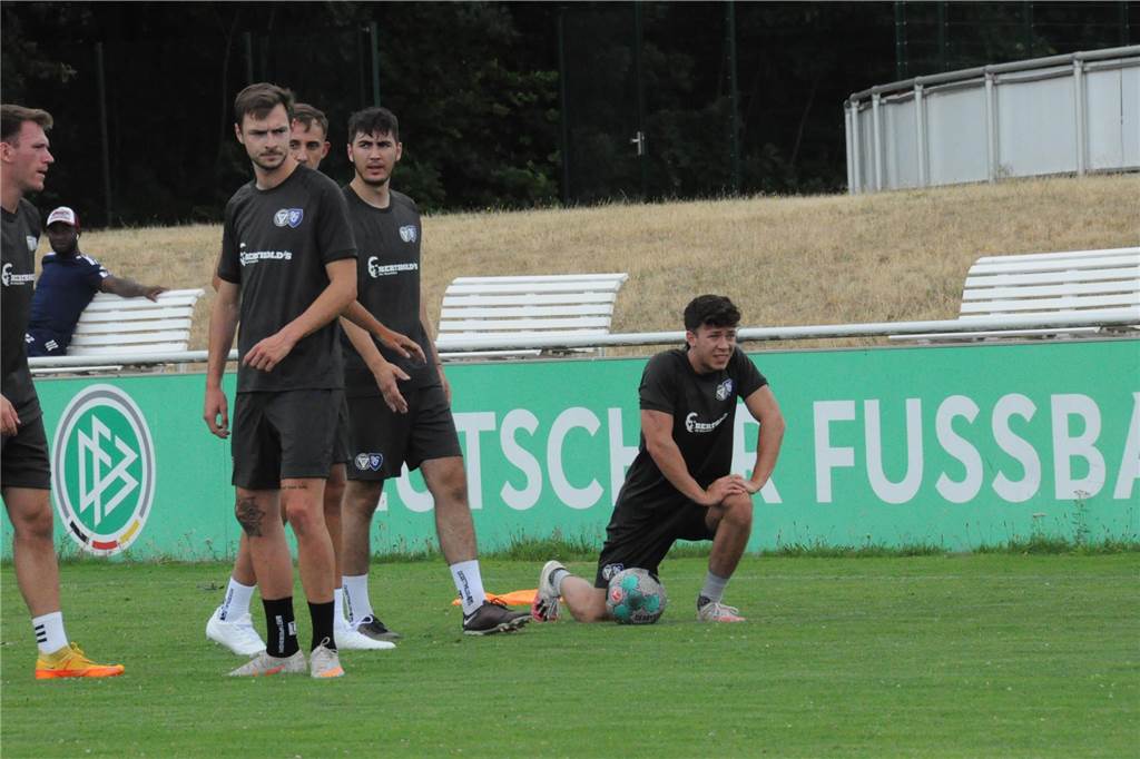 Mit vier externen Neuzugängen und vier Spielern aus der eigenen A-Jugend als Verstärkungen ist der TuS Haltern am See in die Vorbereitung auf die Westfalenliga-Saison 2023/24 gestartet.