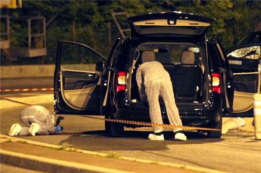 Mord an Monaco-Milliardärin vor Gericht Mitarbeiter der Spurensicherung arbeiten 2014 am Tatort. Foto: Jean Francois Ottonello/MAXPPP//NICE MATIN