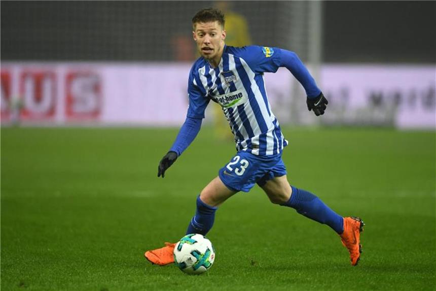 Kapitel Weiser bei Hertha vor dem Ende Mitchell Weiser. Foto: Ralf Hirschberger