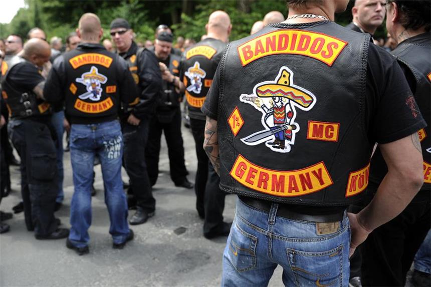 Bandidos-Prozess: Ist der Kronzeuge glaubwürdig? Mitglieder des Motorradclubs "Bandidos", hier auf einem Archivbild in Bottrop.