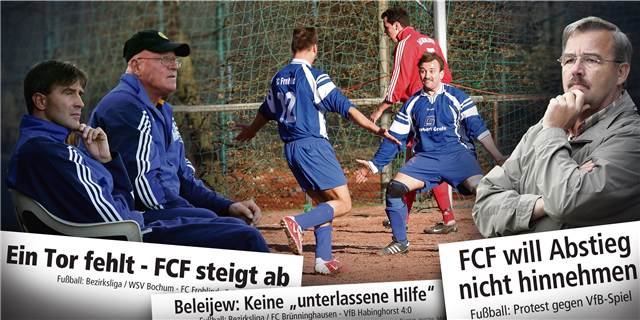 2004 fehlte dem FC Frohlinde nur ein Tor gegen den Abstieg