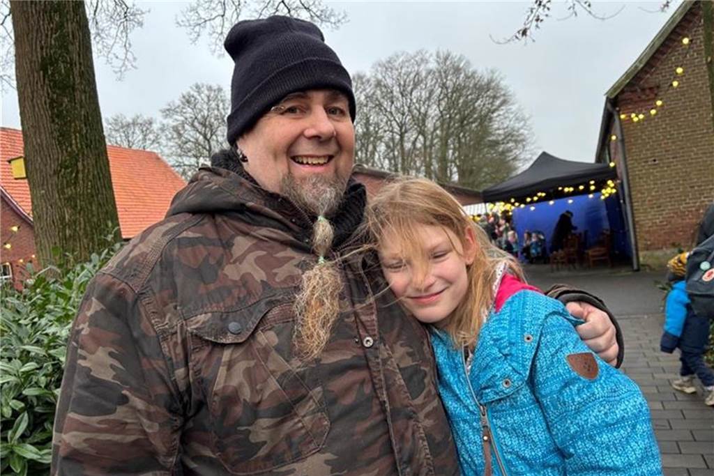 Vater und Tochter