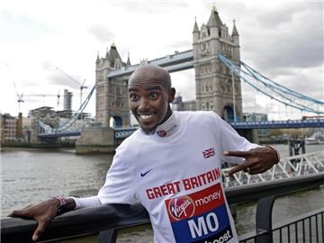 Mo Farah freut sich schon auf sein Marathon-Debüt in seiner Heimarstadt London. Foto: Facundo Arrizabalaga