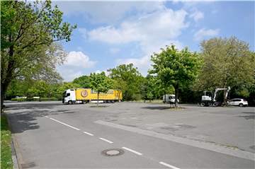 Mobile Wohncontainer möchte die Stadt für Geflüchtete aus der Ukraine auf dem Parkplatz Cappenberger See aufstellen. Der Standort steht in der Kritik.