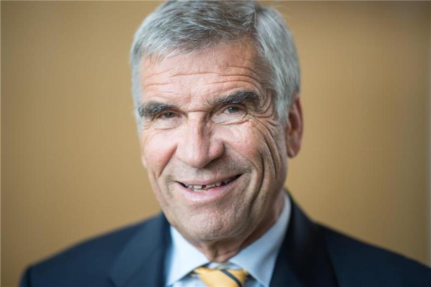 Tennisverbands-Chef Klaus kandidiert für weitere Amtszeit Möchte Chef des Tennisverbandes bleiben: DTB-Präsident Ulrich Klaus. Foto: Sebastian Gollnow