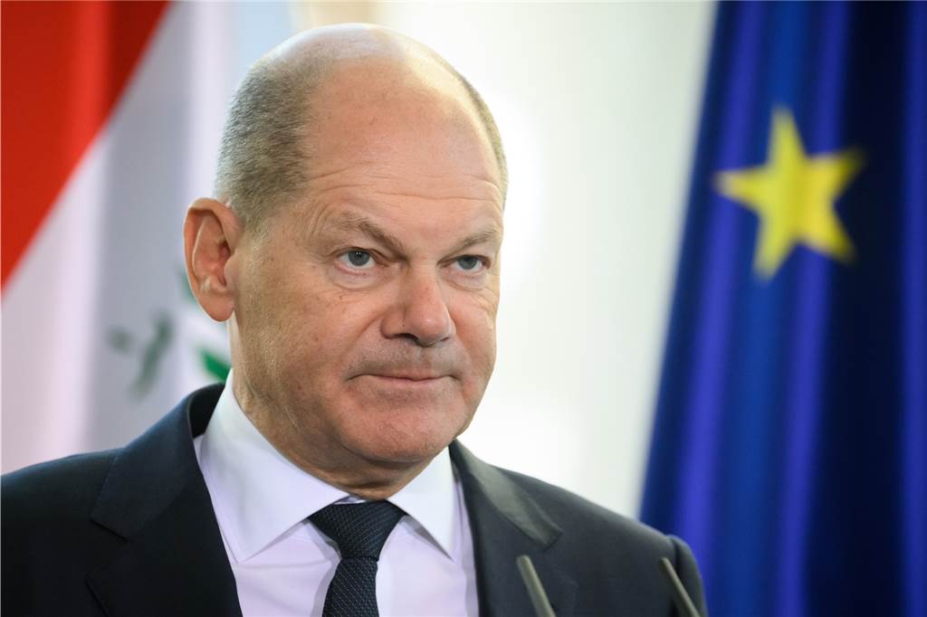 Verteidigungsministerin Lambrecht tritt zurück : Nachfolge noch offen Möchte die Nachfolge von Christine Lambrecht schnell klären: Bundeskanzler Olaf Scholz (SPD).