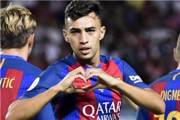 Möchte für das marokkanische Nationalteam auflaufen: Munir El Haddadi. Foto: Raul Caro